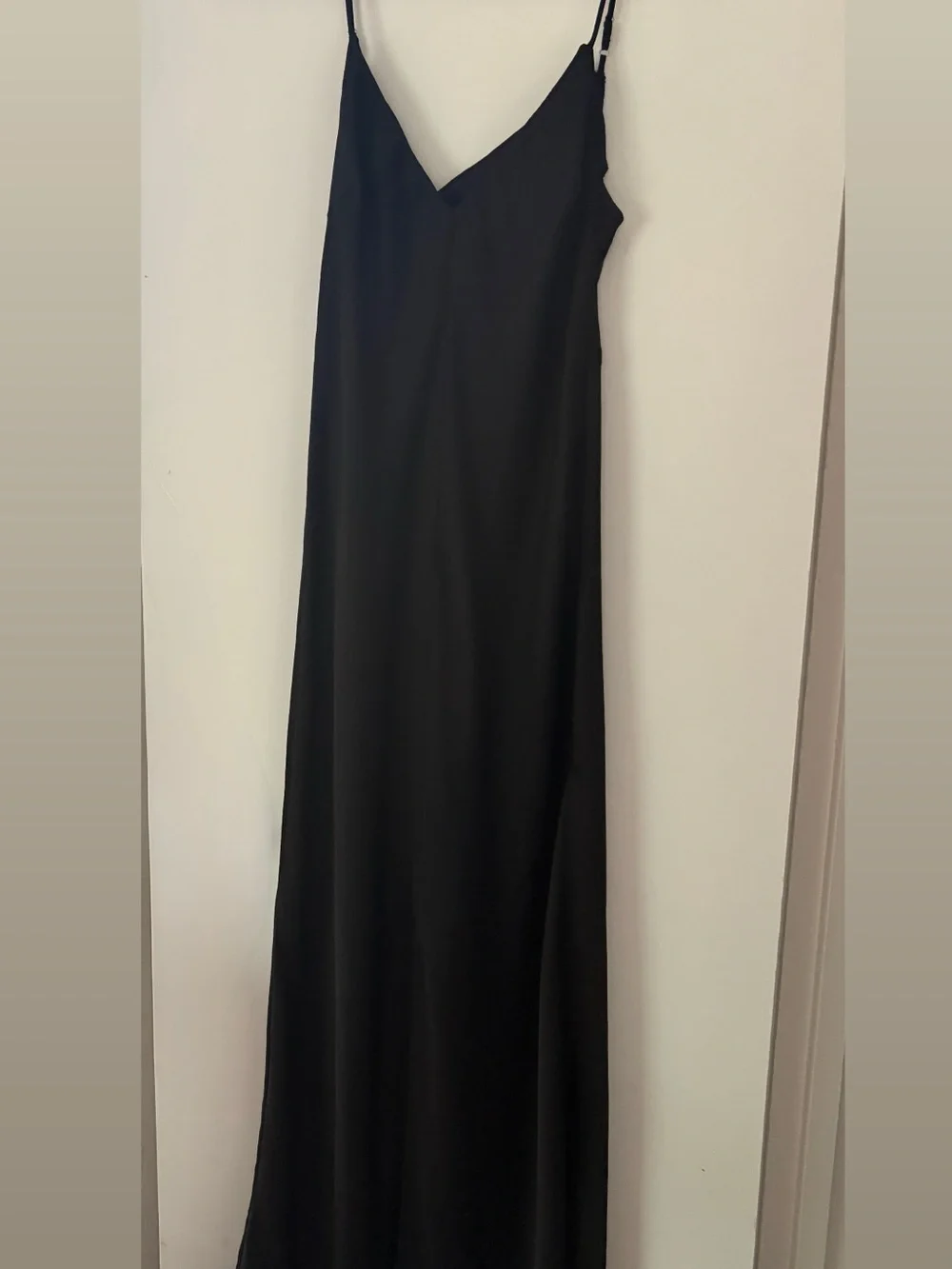 Free People black satin